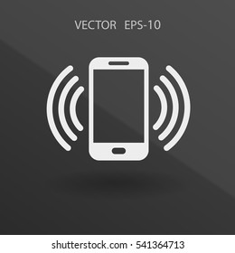 calling icon. vector illustration