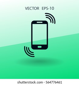 calling icon. vector illustration
