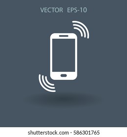 calling icon. vector illustration