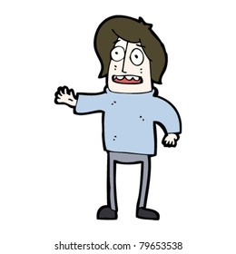 calling man cartoon