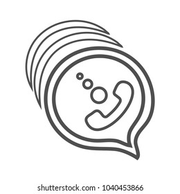 Calling Outline Icon