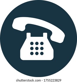 Icono de vector de llamadas, teléfono, llamada, comunicación