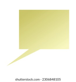 Callout Gradient Art Vector Design