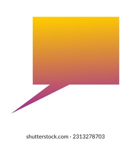 Diseño de vectores de arte gradiente de llamadas