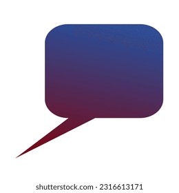 Callout Gradient Art Vector Design