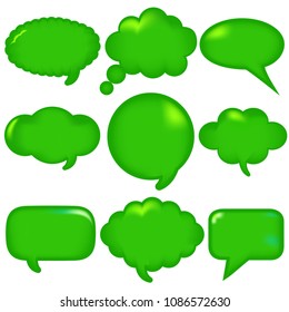 Callout green frame icon