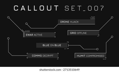 Callout Hud Collection präsentiert elegante Rahmenführungen für AR