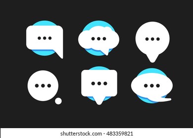 Callout Icon Vector Graphics