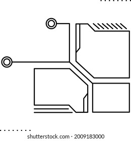 Callouts title, bar label, call box bar  vector illustration