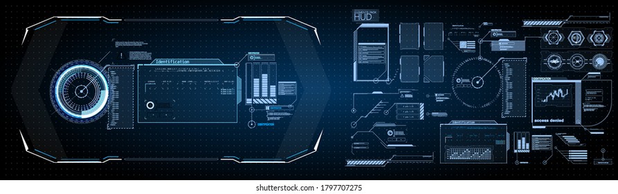 Callouts titles. Callout bar labels, information call box bars and modern digital info. Tech digital info boxes hud templates. Futuristic set advertising communication. Vector illustration