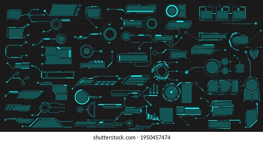 Callouts titles UI, UX. Callout bar labels, information call box bars and modern digital info. Tech digital info boxes hud templates. Futuristic set advertising communication. Vector illustration