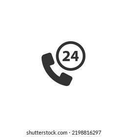 Calls online, premium quality flat icon. Vector logo concept for web graphics, EPS 10
