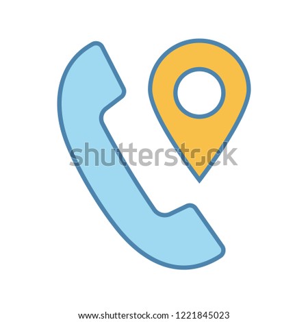 calls tracking color icon incoming call stock vector royalty free incoming call tracker