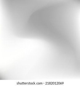 Calm Aluminium Water Silver Design Pic. Dynamic Liquid Light Blurred Dark Swirl Gradient Mesh. Wavy Monochromatic Dark Sky Wallpaper. Fluid Metallic Soft Grey Curve Gradient Background.