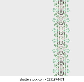 Calm background with a combination of gray, brown and green. Forms a vertical straight line.