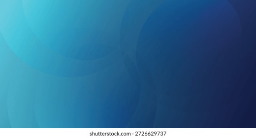 Fondo Abstractas azul tranquilo con círculos suaves y degradado para el diseño moderno y Fondo de pantalla eps10