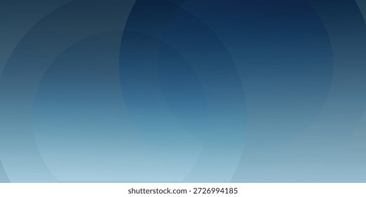 Calmo Gradiente Azul Com Círculos Abstratos, Sensação De Oceano Profundo, Moderno Studio Fundo eps10