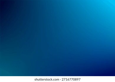 Calm Blue Gradient Background For Abstract Design, Digital Wallpaper, And Tech Projects, Creative Presentations Templates