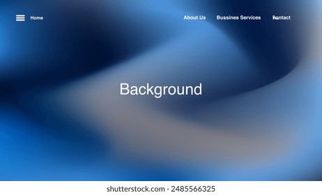 Calm Blue Gradient Background with Calm Atmosphere