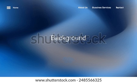 Calm Blue Gradient Background with Calm Atmosphere