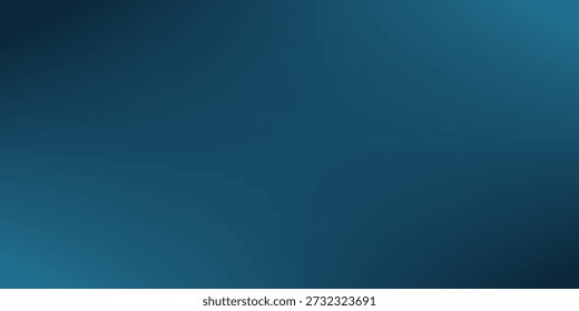 Calm Blue Gradient Background With Center Dot For Abstract, Minimalist Design