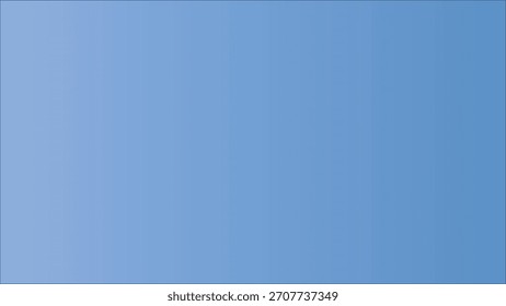 Calm Blue Gradient Background for Design and Copy Space