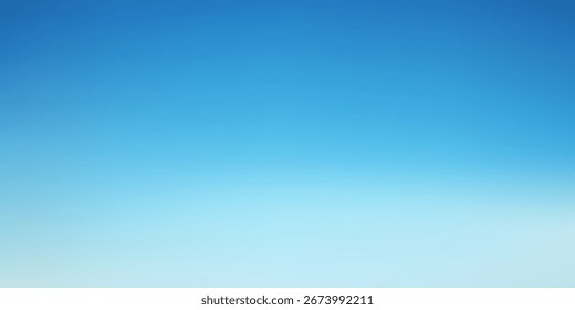 Fundo de gradiente azul calmo com transições de luz suave