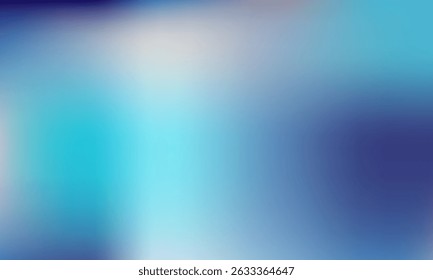 Fondo de degradado de pastel azul tranquilo. Desenfoque Abstractas suave para un diseño minimalista. Fondo líquido Abstractas. Diseño de Vector de efecto de malla degradada. Diseño para cubiertas de Web, Anuncios publicitarios, carteles, folletos.