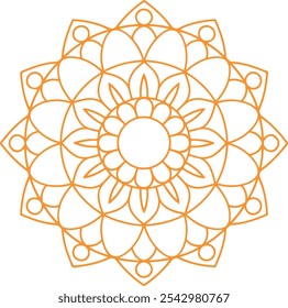 Calm and Elegant Mandala for Zen Themes