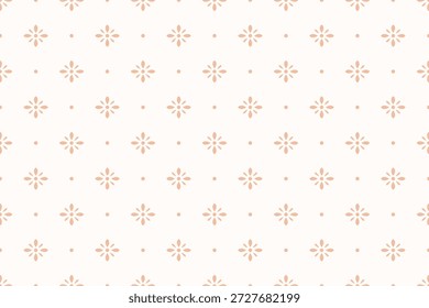 Patrón floral tranquilo con tonos melocotón suave dispuestos en una cuadrícula equilibrada ideal para textiles Fondo de pantalla embalaje y papelería