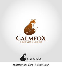 Calm Fox - Animal Logo