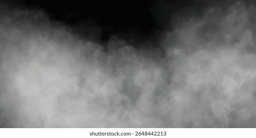 Névoa cinza calma e textura de sombra com profundidade de Dreamlike


