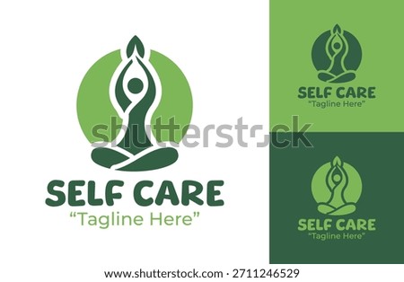 A calm holistic logo ideal for wellbeing apps, therapy centers, and self-care product branding.
