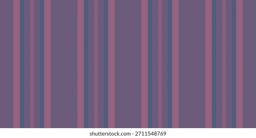 Calm lines texture seamless, vintage fabric background vector. Nostalgia stripe pattern vertical textile in pastel and red colors palette.