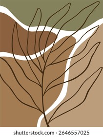 A calm, nature-inspired scene or composition for lifestyle branding, clothing prints, and wellness visuals.