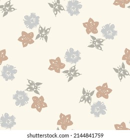 Calm newborn minimal butterfly seamless pattern. Gender neutral baby nursery decor background. Scandi style sketch wallpaper background tile or toddler inclusive apparel fashion.