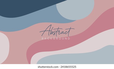A calm and pleasing design with soft pastel colors blending together for a tranquil and gentle background. Vector File or Editable