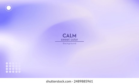 Calm purple gradient soft abstract combination background. Minimalist pastel color design.