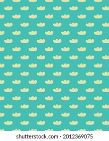 Calm sky cloud pattern. It can be used for making paper for presents, journaling, washi tapes, printing on papers, mugs, boxes. 
