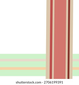 Ein ruhiges, strukturiertes Streifendesign, das Kleidungsstückmustern ähnelt.