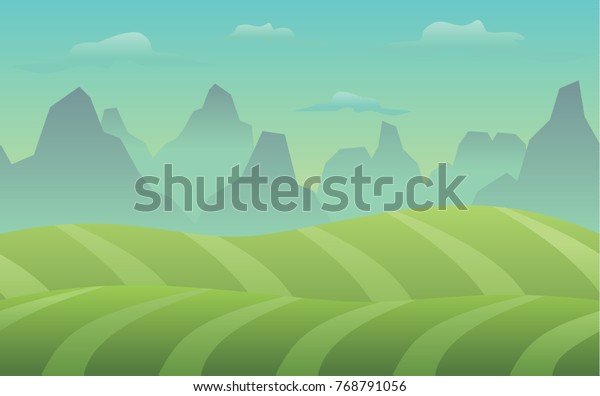 fantasy valley background