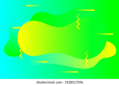 Calm yellow green color liquid background with nice horizontal lines. designs for web, banners, posters, web, etc.