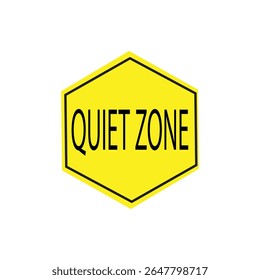 calm zone sign vector illustration indicating that someone is in a situation that feels safe