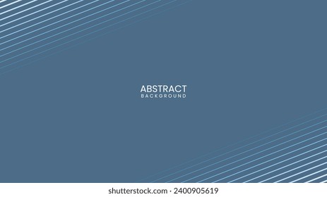 A calming blue backdrop with stripes lines, creating a modern and captivating visual harmony. Brand new style for your business design ,blue background modern lines,presentation