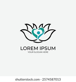 Calming Health and Wellness Logo