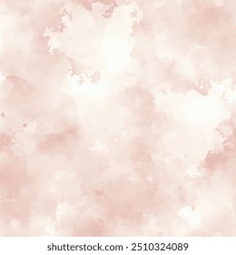 Aquarela Rosa Calmante | Fundo rosa pacífico |Textura Tranquila Sereno Padrão Relaxante Design