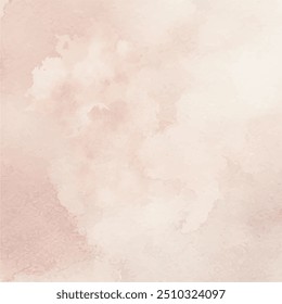 Aquarela Rosa Calmante | Fundo rosa pacífico |Textura Tranquila Sereno Padrão Relaxante Design