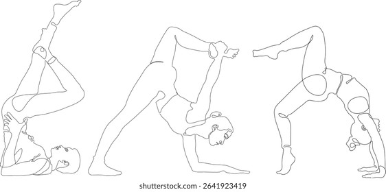 calmness, friendship day, friendship, fit, harmony, 25-30, active, group, fri̇en, friends, set, lineart, spa, contourline, design, line icon, position, practice, people, line art, silhouette, sport, s