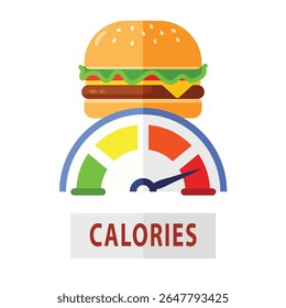 calorie measurement of burgers. burgers as high calorie foods. unhealthy fast food. food calorie measurement. causes of obesity. suitable for health themes