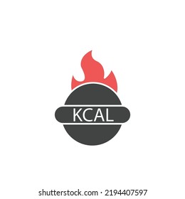 Calories Burn icons  symbol vector elements for infographic web